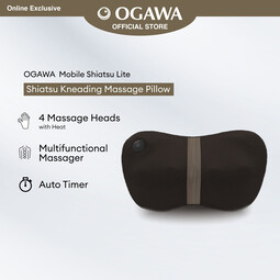 [Shop.com] OGAWA Mobile Shiatsu Lite Shiatsu Kneading Massage Pillow (Ashwood)*